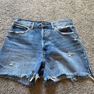 Abercrombie High Rise Shorts